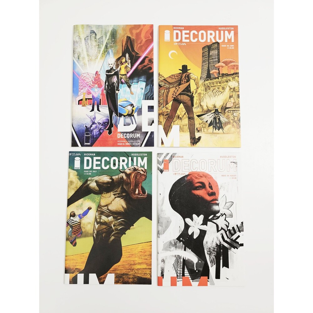 Decorum Comic Book lot 1-7 Image Comics VF Hickman Huddleston